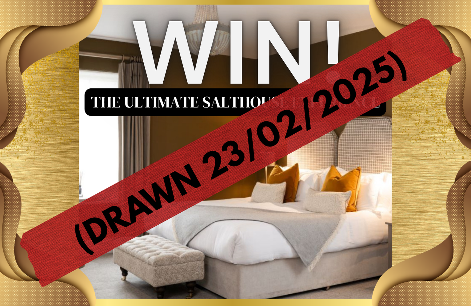 (DRAWN 23/02/2025) WIN! The Ultimate Salthouse Experience for two!