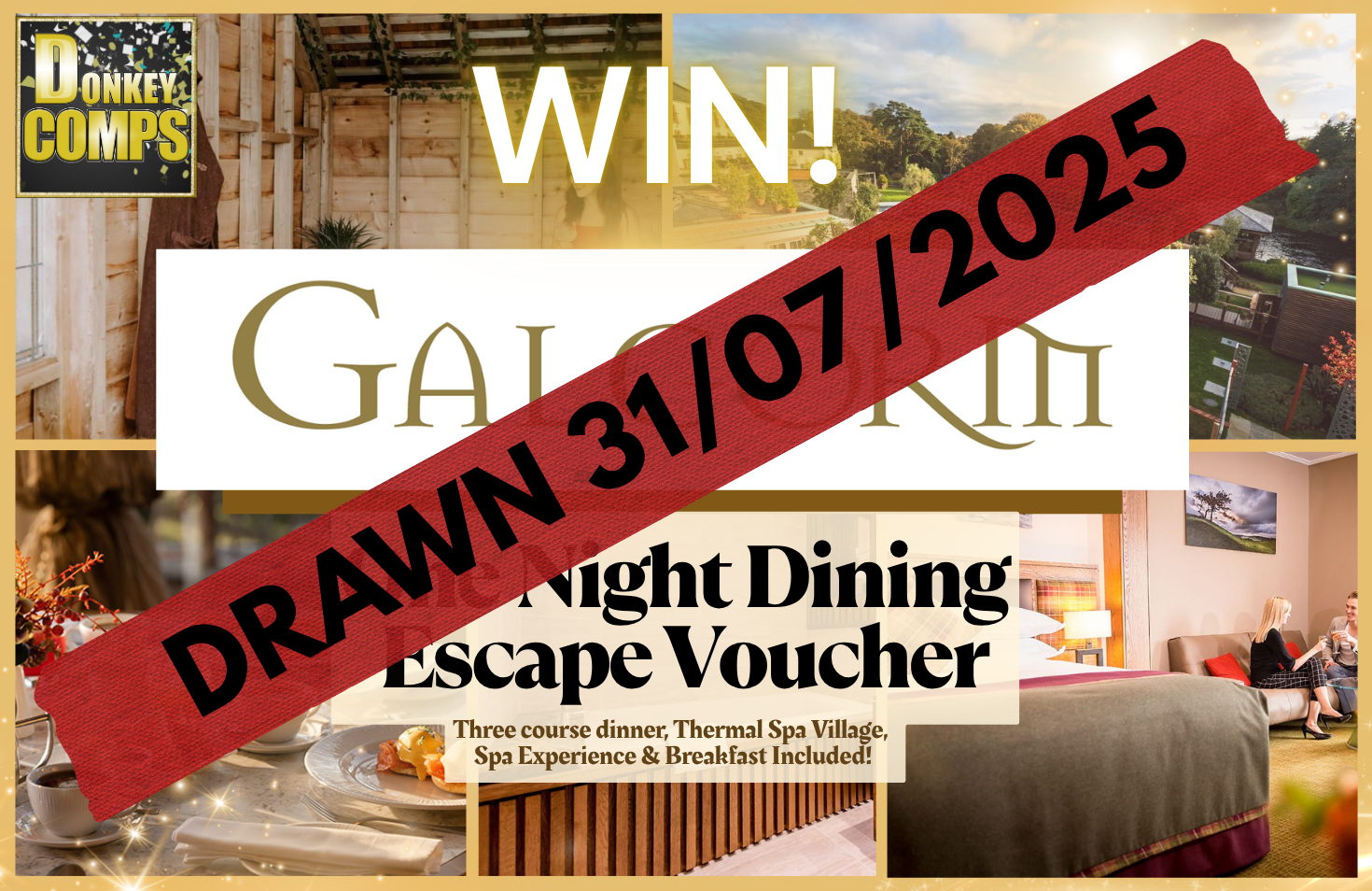 WIN! Galgorm One Night Dining Escape!