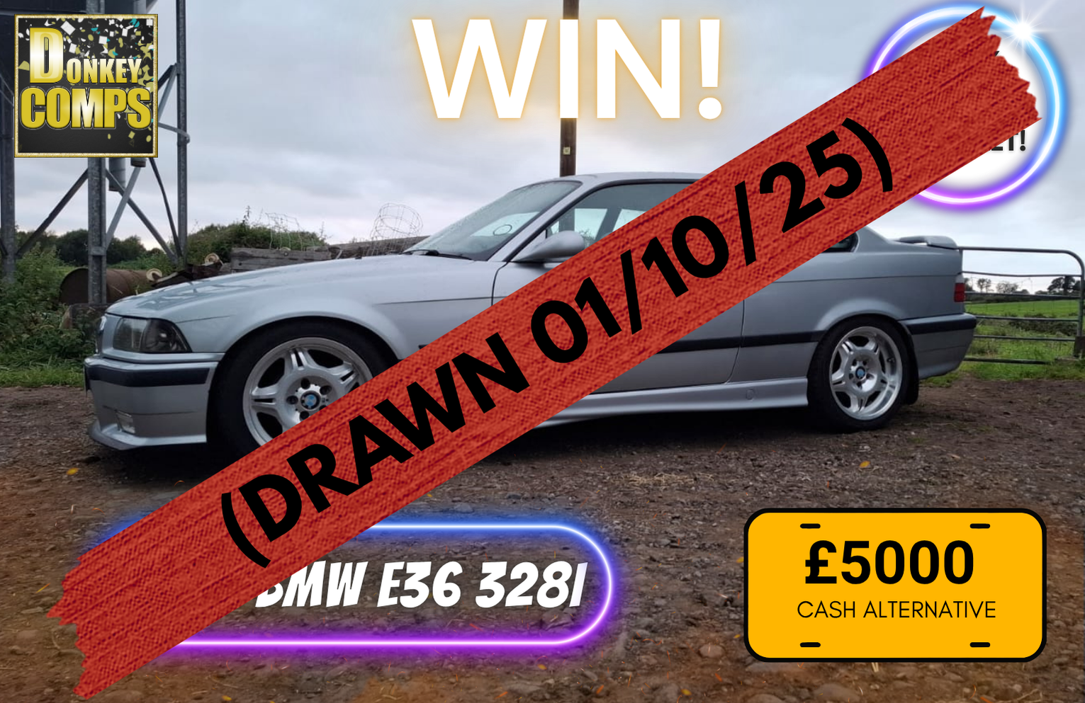 WIN! 1996 BMW E36 328i