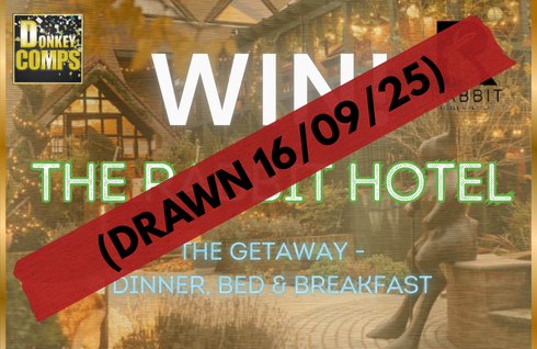 WIN! – THE RABBIT HOTEL – Dinner, Bed & Breakfast