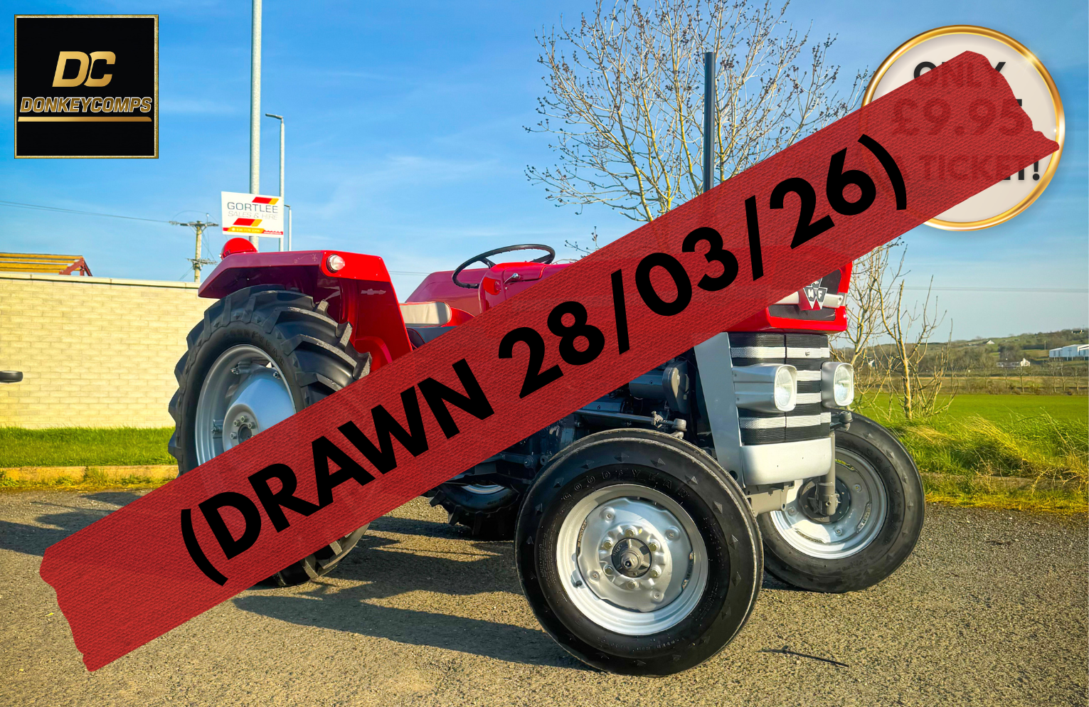 WIN A FULLY RESTORED CLASSIC MASSEY FERGUSON 135!