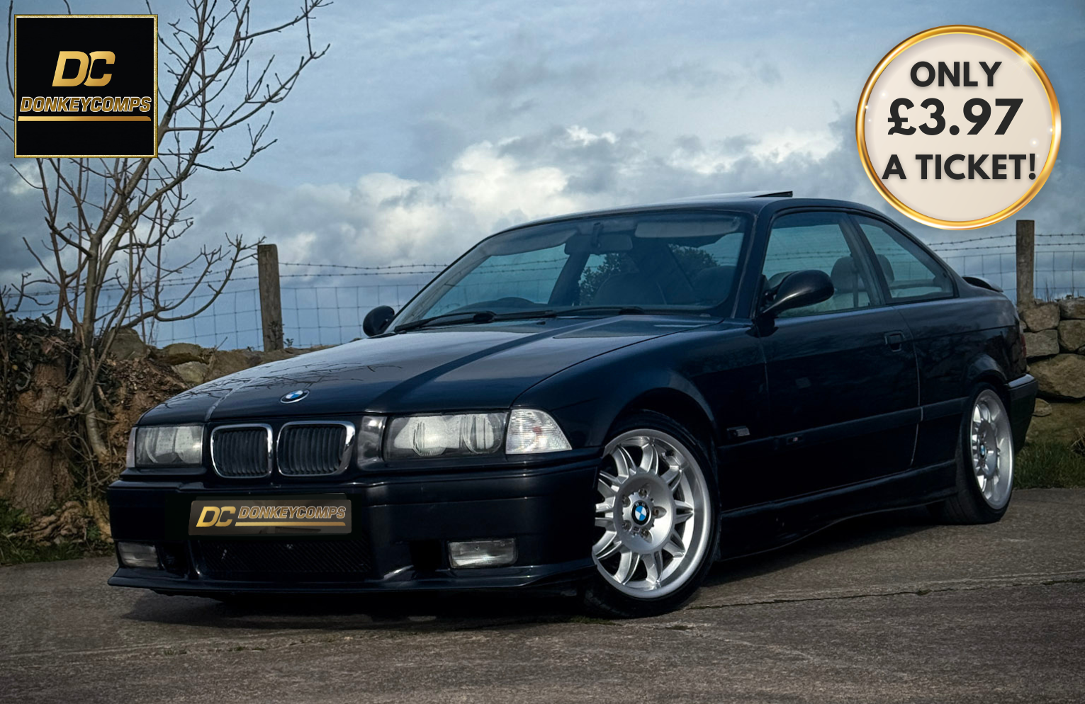 WIN THIS STUNNING 1993 BMW E36 325i