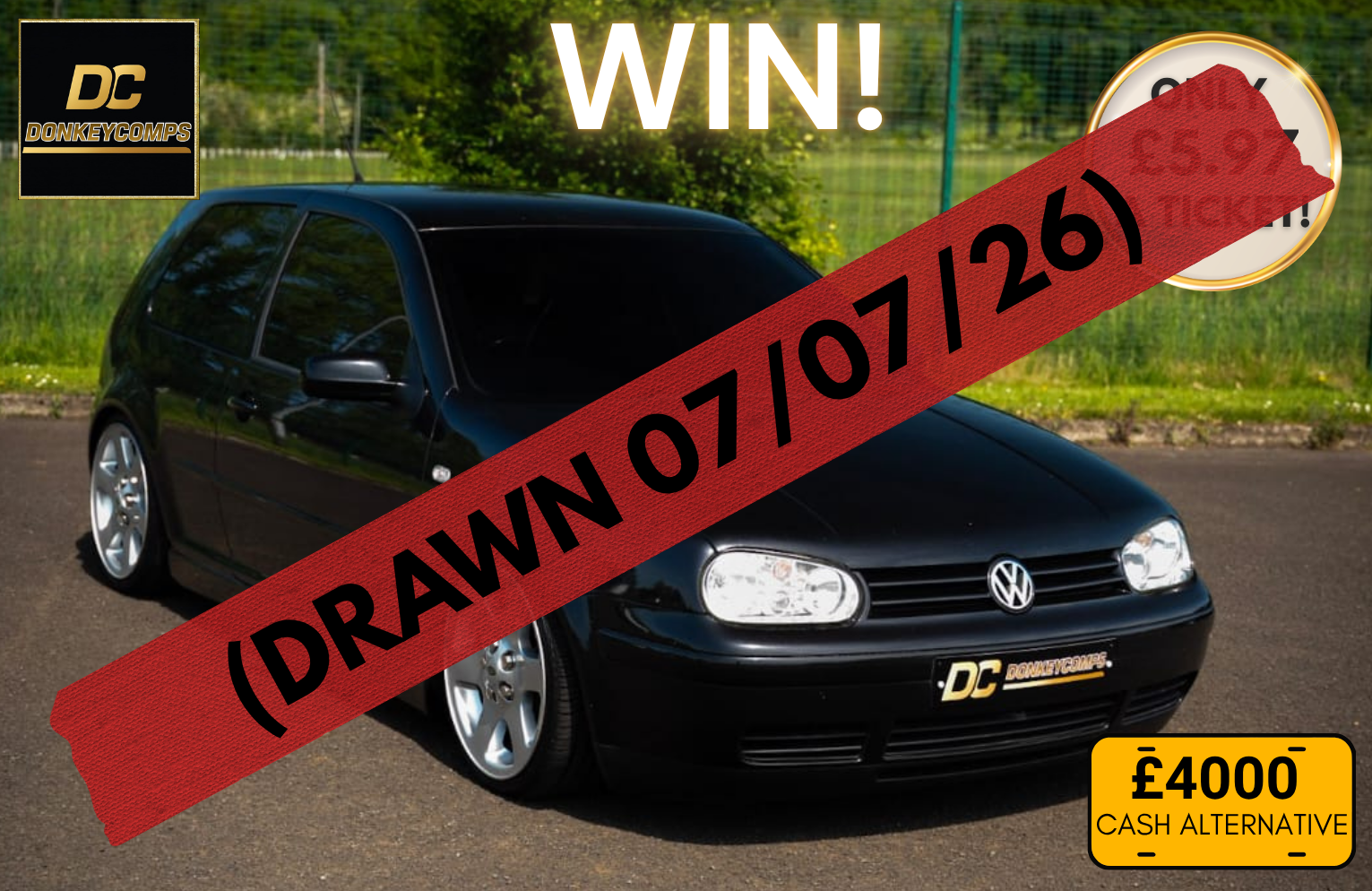 WIN THIS MODIFIED VW GOLF MK4 GT TDI 130 – OR TAKE £4,000 CASH! 💸🔥