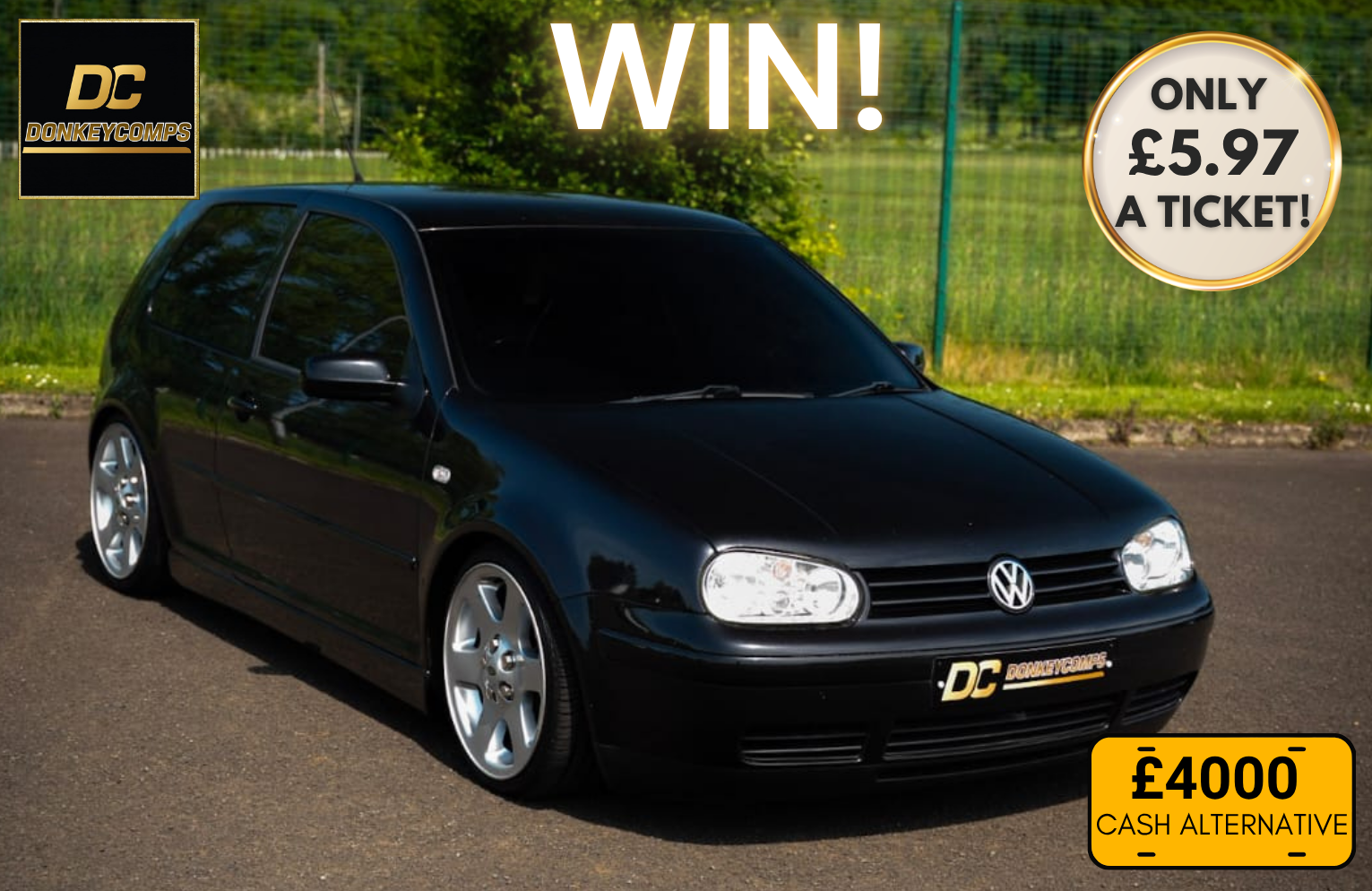 WIN THIS MODIFIED VW GOLF MK4 GT TDI 130 – OR TAKE £4,000 CASH! 💸🔥